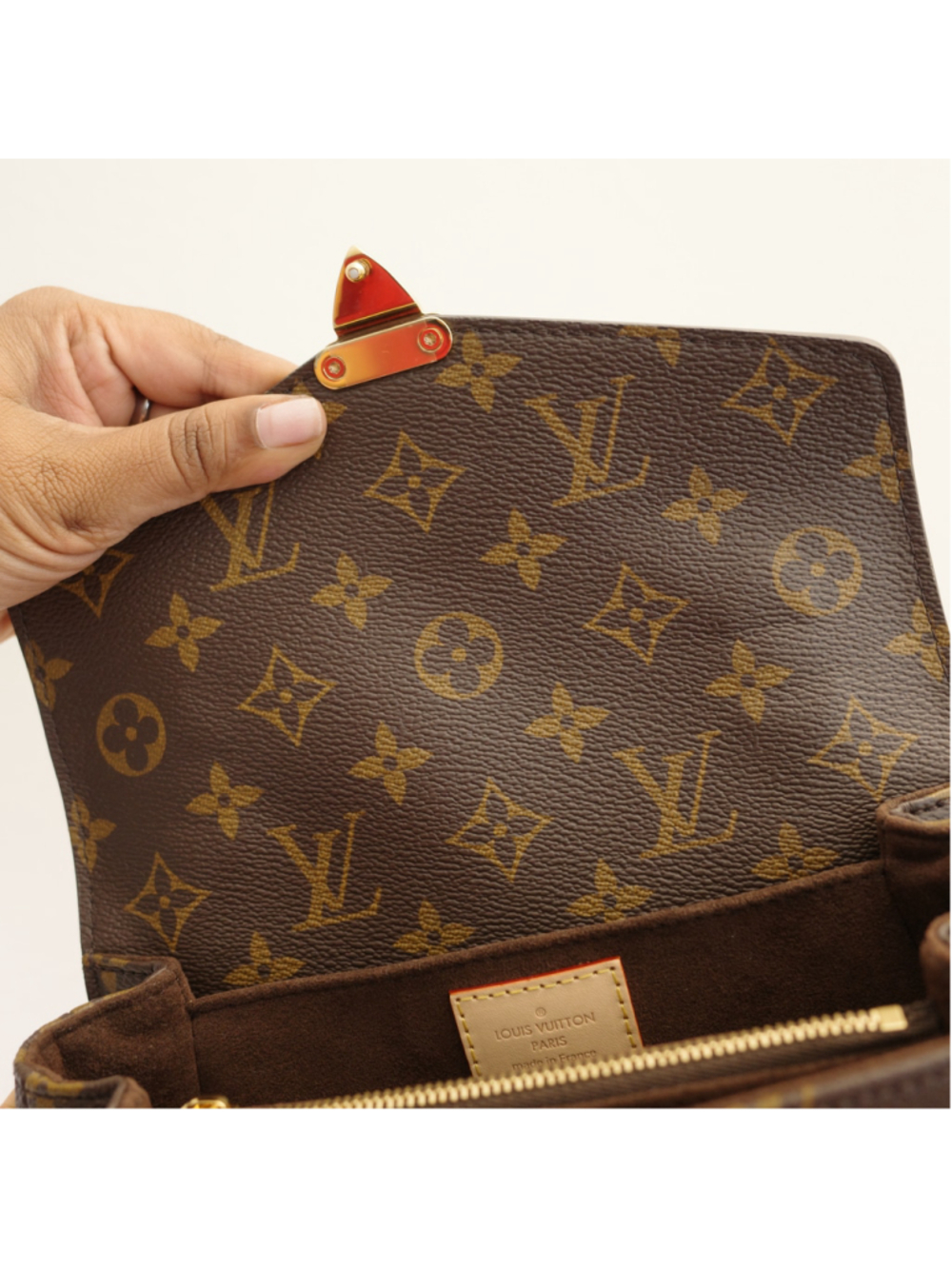 LOUIS VUITTON Monogram Pochette Metis East West - Picture 11 of 16